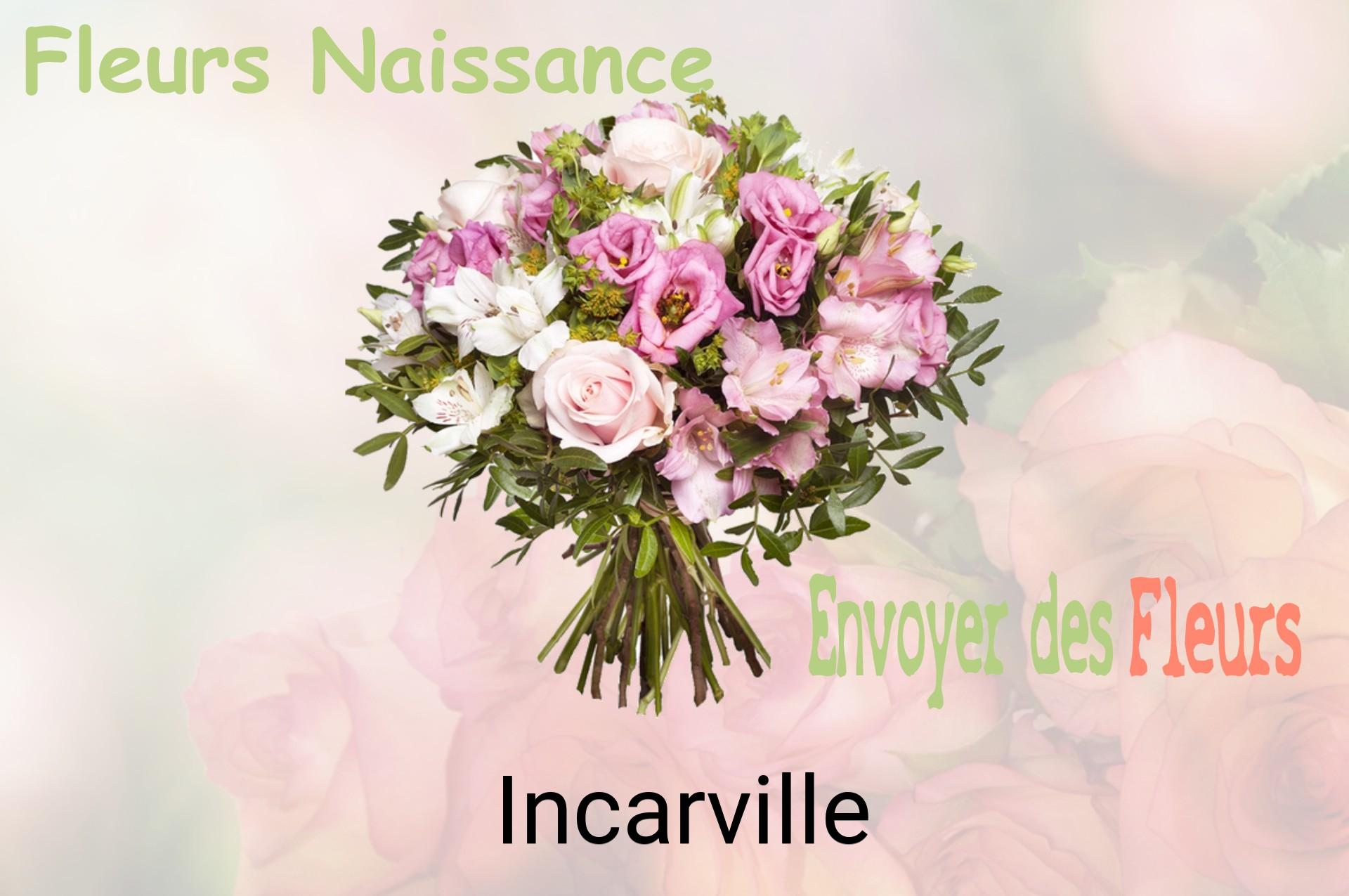 Bouquet de fleurs de naissance livré à Incarville